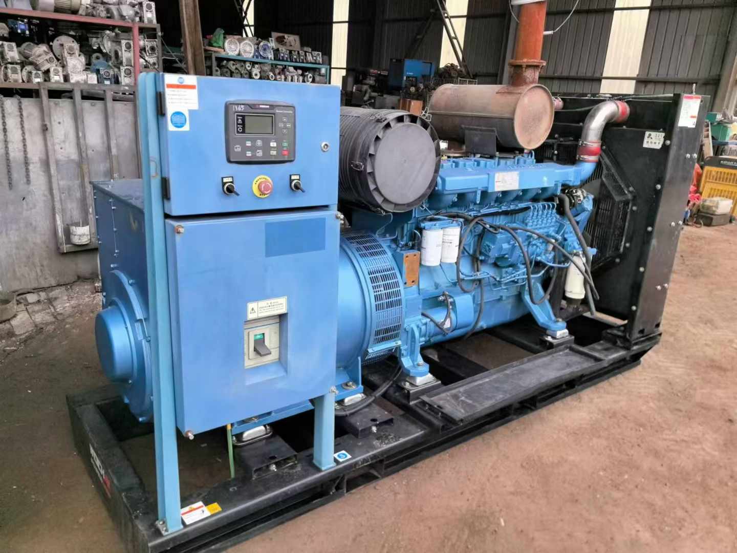 临渭500kW 柴油发电机组可带动设备功率的计算公式是什么？