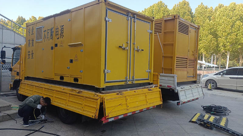 临渭柴油发电机组和UPS电源配合使用时的注意事项